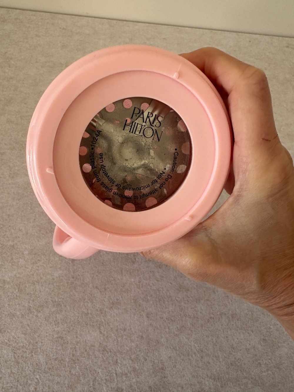 Paris Hilton Pink Heart Coffee French Press - Picture 2 of 3